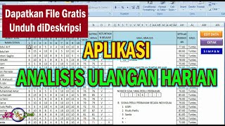 Download lagu Aplikasi Analisis Ulangan Harian, Mudah, Cepat dan Otomatis mp3