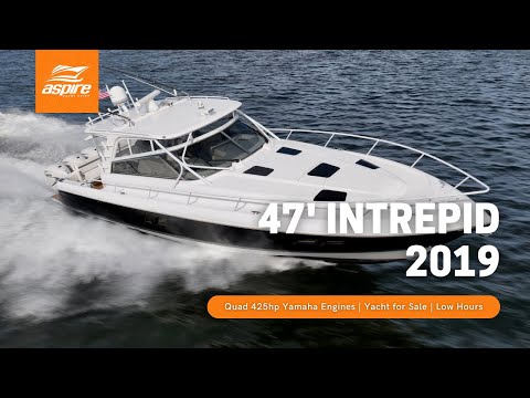 2019 Intrepid 475 Sport Yacht Video