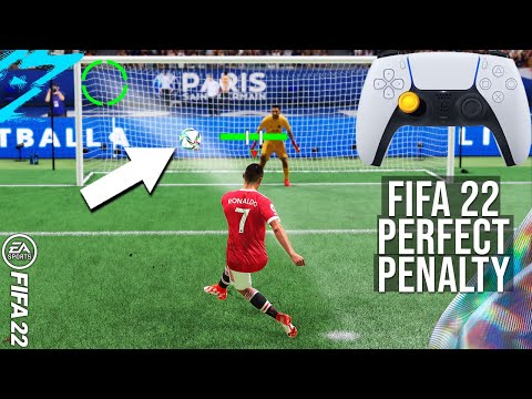 FIFA 22 - HOW TO SHOOT THE PERFECT PENALTY - HOW TO SCORE A PENALTY  - HOW TO WIN PENALITIES