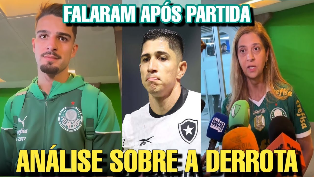 DECLARAÇÃO PESADA! 📢 FLÁCO LÓPES E LEILA FALARAM APÓS A PARTIDA