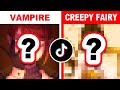 Designing OCs Using CREEPY TikTok Art Challenges