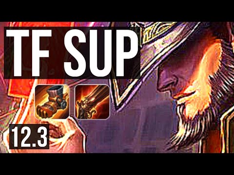 TWISTED FATE & Swain vs SENNA & Ezreal (SUP) | 3.3M mastery, 2/1/9 | NA Master | 12.3