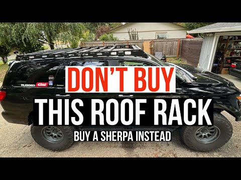 The best Toyota Sequoia roof rack you can get.