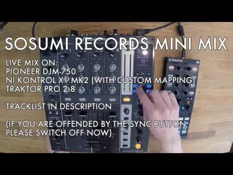 LIVE DJ MIX - SOSUMI RECORDS - 15 min - 2015