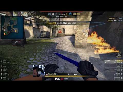 CS:GO - Stewie2k 1 vs 3 / tabseN Insane 3K @ PGL Major Main Qualifier