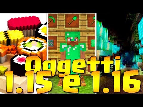 TOP 10 OGGETTI e BLOCCHI (possibili) in MINECRAFT 1.15 e 1.16