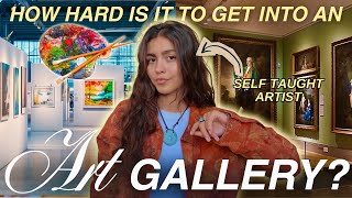 Here’s The Reality of Attempting To Get Into Art Galleries As A Self-Taught Artist 🎨