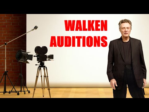 Christopher Walken Auditions #1