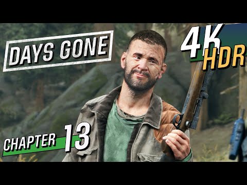 [4K HDR] DAYS GONE - PS4 Pro (Hard / 100% / Exploration) Walkthrough part 13 - Its A Rifle Not A Gun