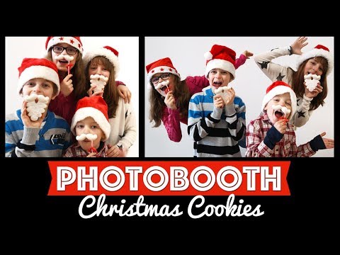 Photobooth Christmas Cookies