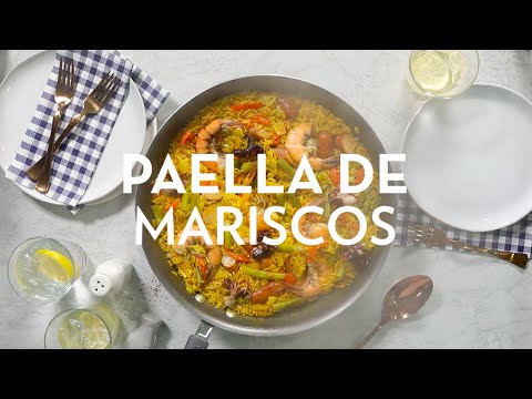 Paella de marisco | Cocina Fácil