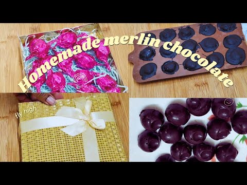 Homemade merlin chocolate | Homemade chocolate recipe  | Best chocolate recipe  | how to make |