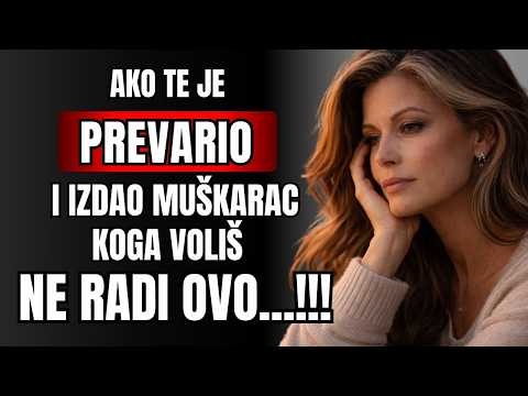 AKO TE JE IZDAO DO SAME SRŽI, NE RADI OVO — NI ZBOG SEBE, NI ZBOG DECE!