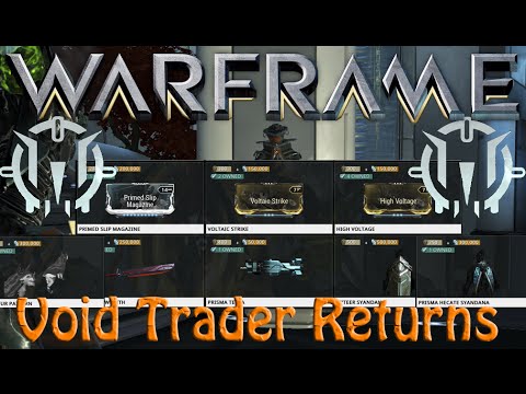 Warframe - Void Traders Returned! 35th rotation