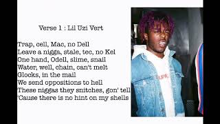 Lil Uzi Vert x Shabazz PBG - Shells ( Lyrics )