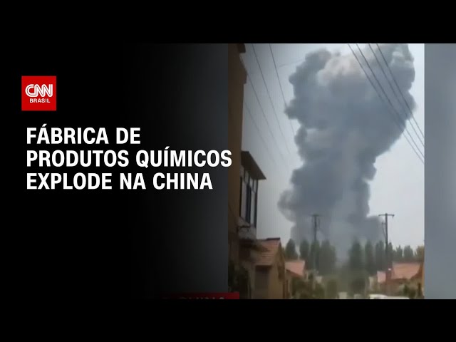 Explosão em fábrica química na China deixa cinco mortos e 19 feridos | LIVE CNN