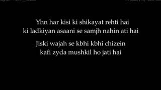 # Sukoon ke kuchh lafz#poetry #spoken words  ladki