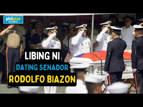 Ex-AFP Chief Rodolfo Biazon nailibing na