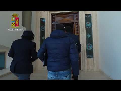 Video blitz polizia Castelvetrano