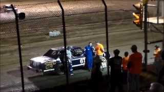 preview picture of video 'Weiner Racing at Clay County Speedway Feature Race 7-5-14'