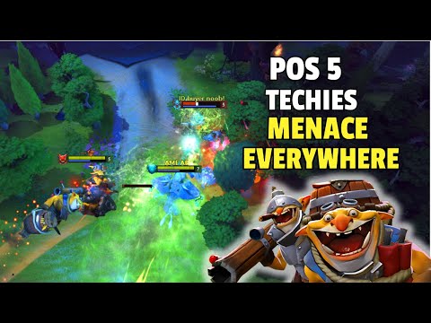 When Pos5 Techies is a Menace Everywhere - Enemies is in for a Surprise! |Dota 2 7.38c Highlights