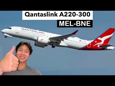 YouTube-miniature for Qantas Airbus A220-300