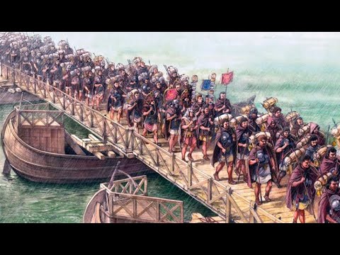 55 BC | Caesar Crosses the Rhine