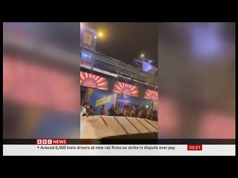 Medusa festival: One killed as strong winds cause stage collapse in Spain