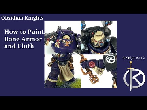 How to Paint Bone Armor and Cloth