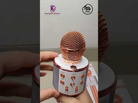 microphone speaker wireless bluetooth WS 858