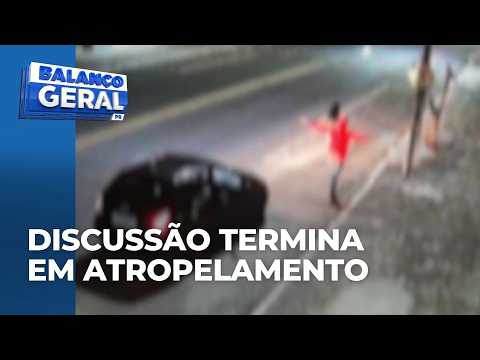 Discussão termina em atropelamento na cidade DR. Camargo