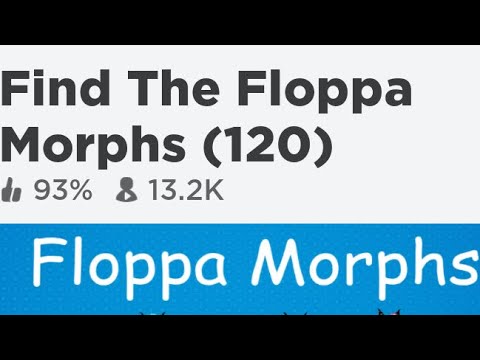 КАК НАЙТИ СНЕГОВИКА ФЛОППУ FIND THE FLOPPA MORPHS (120)