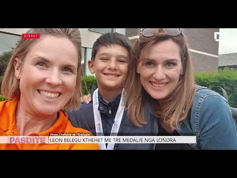 Intervista PasDite 24 Qershor 2019 - Leon Belegu, fiton tri medalje në garën Owlypia