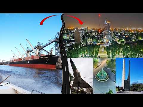 147 De Puerto General San Martín a San Lorenzo, Santa Fe, Argentina #viajes #virtual #drone #turismo