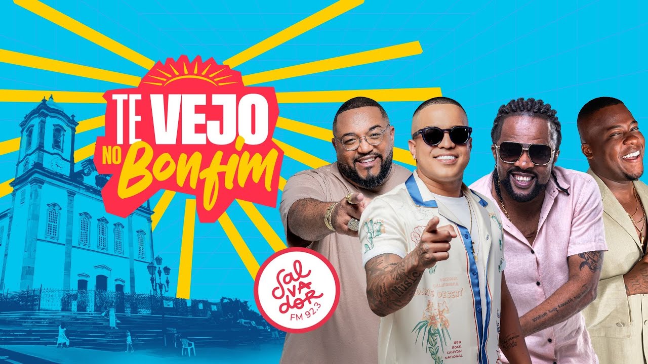 Te Vejo no Bonfim | Xande de Pilares, Tiee, Escandurras e Renanzinho CBX (16/01/2025) - Salvador FM