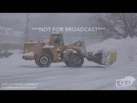01-30-19 Hamburg, NY - Blizzard Warning - Ground Blizzard - Heavy Lake Effect Snow