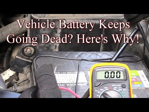 Vehicle battery keeps going dead after sitting a day? Here's Why!