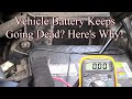 Vehicle Battery Keeps Going Dead After Sitting A Day Here S Why