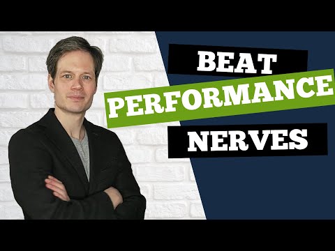 How To Get Rid of Nerves Before a Performance