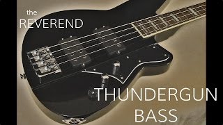 Video thumbnail for Reverend Thundergun Bass  •  Wildwood Guitars Overview by Wildwood Guitars