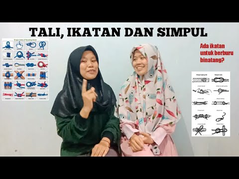 PRAMUKA : TALI, IKATAN DAN SIMPUL #PART 1