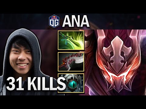 OG.ANA SPECTRE WITH 31 KILLS - DOTA 2 7.27 GAMEPLAY