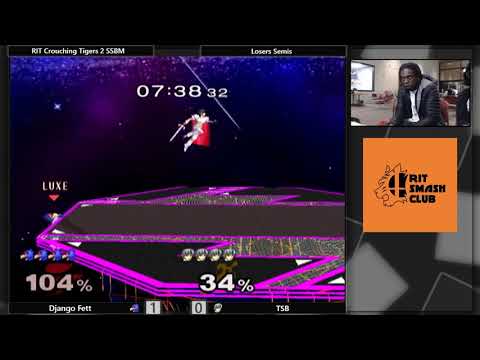 Crouching Tigers 2 SSBM - Losers Semis - Django Fett (Falco) vs TSB (Marth)