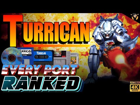 Which Version of Turrican Did I Rank No. 1? (4K/60FPS) #turrican #retrogames #retrogaming