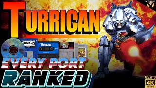 Which Version of Turrican Did I Rank No. 1? (4K/60FPS) #turrican #retrogames #retrogaming