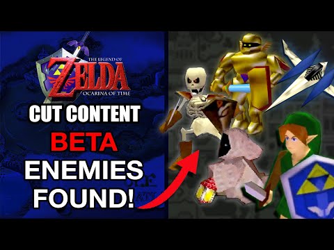 Beta Enemies of Ocarina of Time | Zelda Cut Content