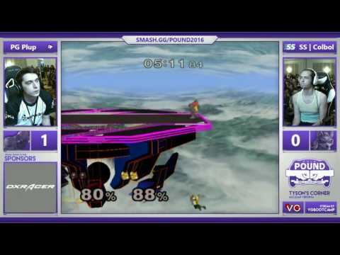 Pound 2016 Top 8 en Español - PG | Plup (Sheik) Vs. SS | Colbol (Fox) - Losers Bracket