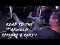 Long Wu IFBB Pro: Road to Arnold - Episode 7 Leg Day Part 1 [27 Second Pause Squats!]