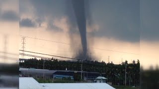 南部・美濃～里港地区で竜巻が発生、開けた地形と前線接近の影響