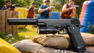 Airsoftová kovová pistole G.6A 6 mm